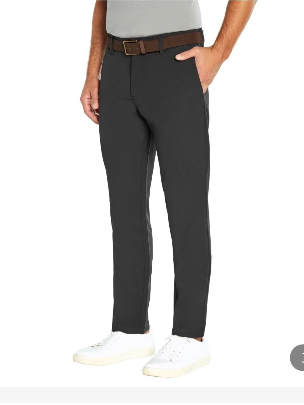 Banana Republic Tall Men's Slim Dress Pants in black 32 x 34